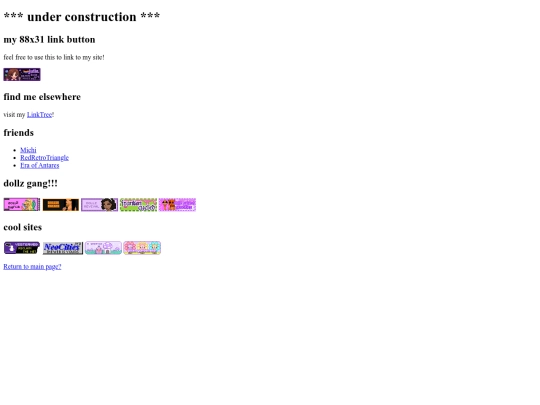 links screenshot