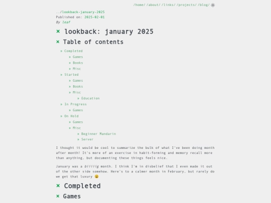blog/lookback-january-2025 screenshot