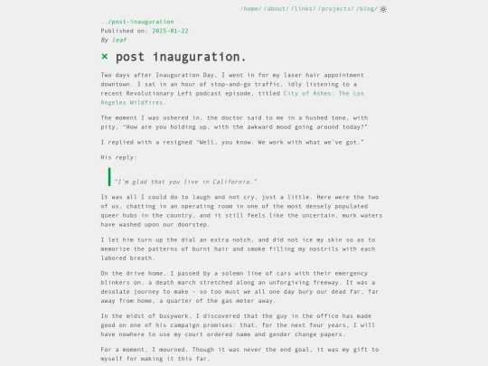 blog/post-inauguration screenshot