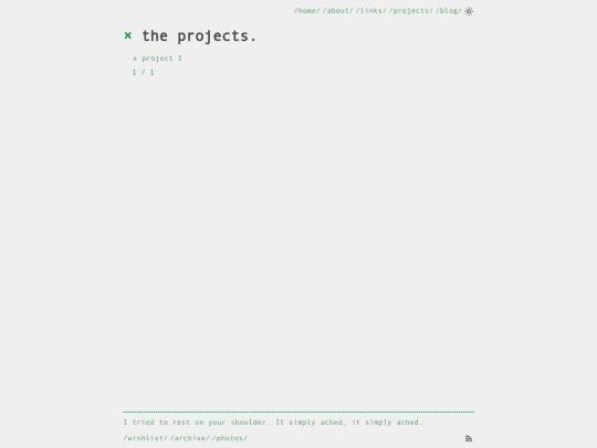 projects/page/1 screenshot