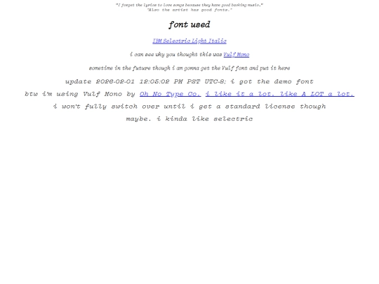 font screenshot
