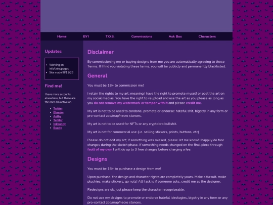 tos screenshot
