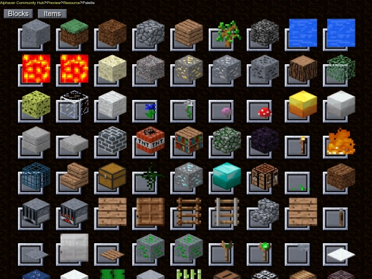 preview/resource/palette screenshot