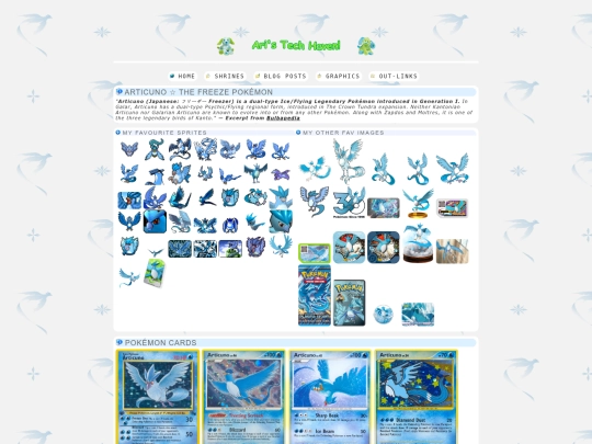 articuno screenshot