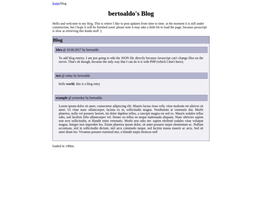 blog screenshot