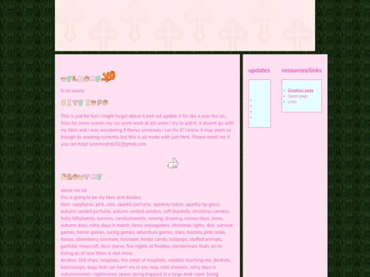 oldsite screenshot