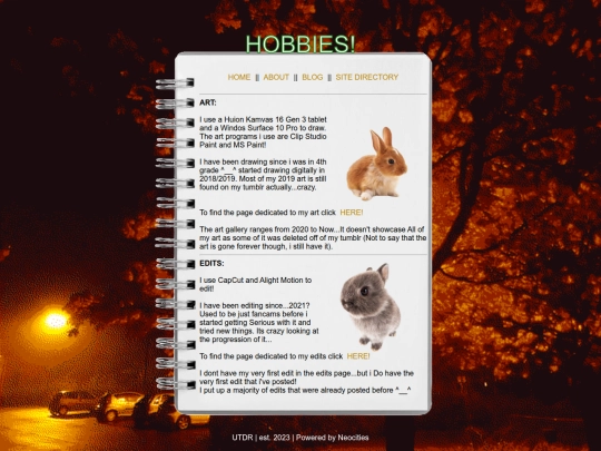 hobbiesv1 screenshot