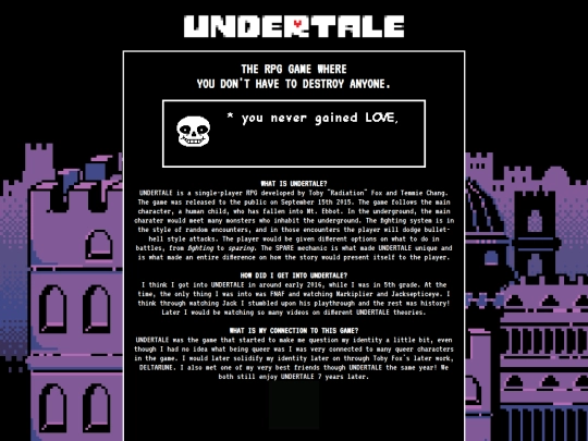 undertale screenshot