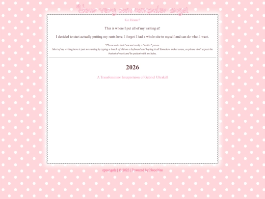 writing screenshot