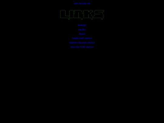 links screenshot