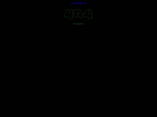 not_found screenshot