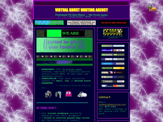 grrrl_zine/dreamjobs/vrghosthunt screenshot