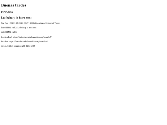 modulo3 screenshot