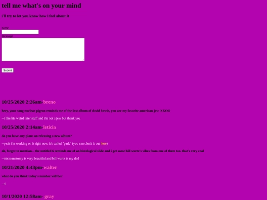 comments screenshot