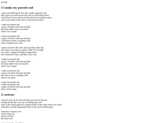 music/sorry.lyrics screenshot