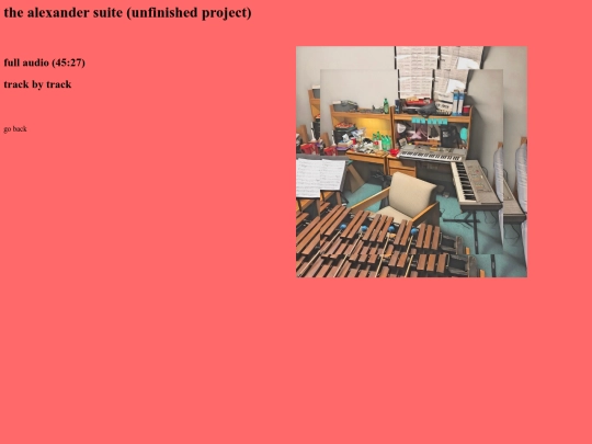 music/unfinishedproject_alexandersuite screenshot