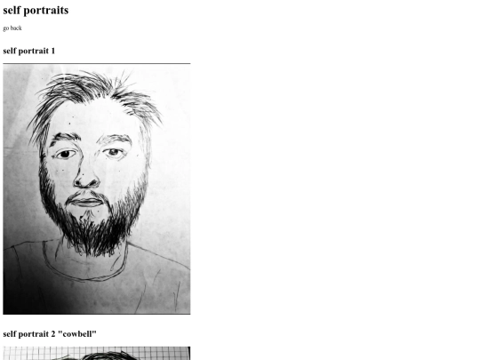 selfportraits screenshot
