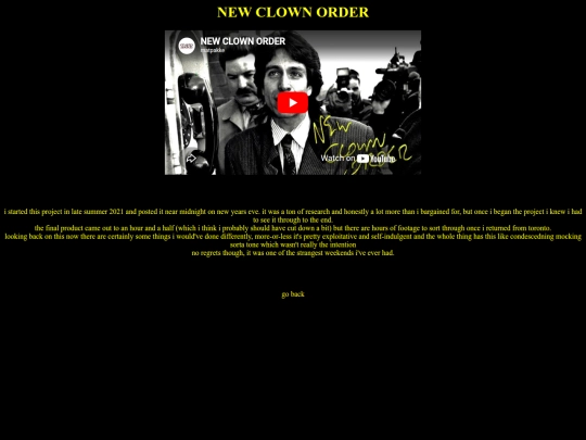 videos/newclownorder screenshot