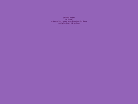 words/ginsbergisdead screenshot