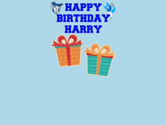 harrybirthday screenshot