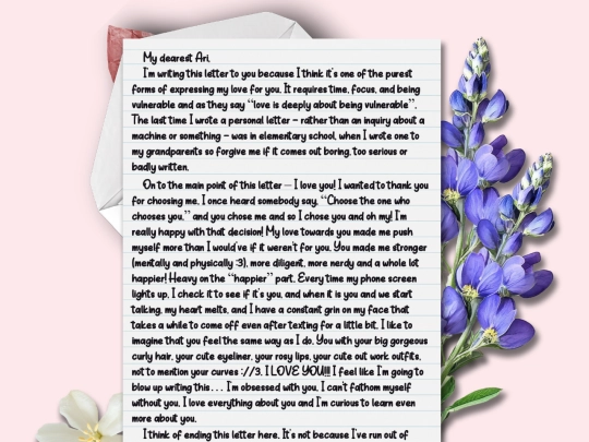 letter screenshot
