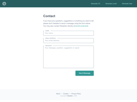 contact screenshot