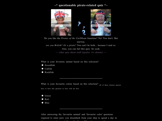 quizzes/quiz screenshot