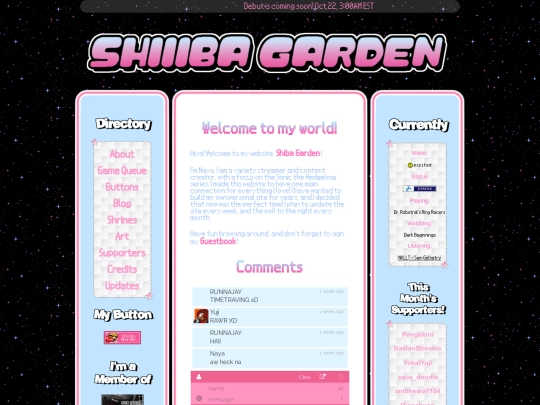 Index/home screenshot