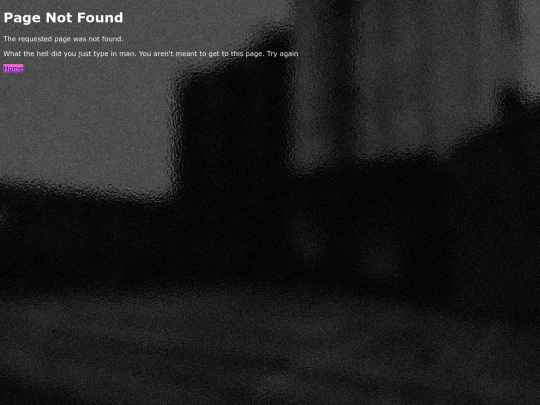 not_found screenshot