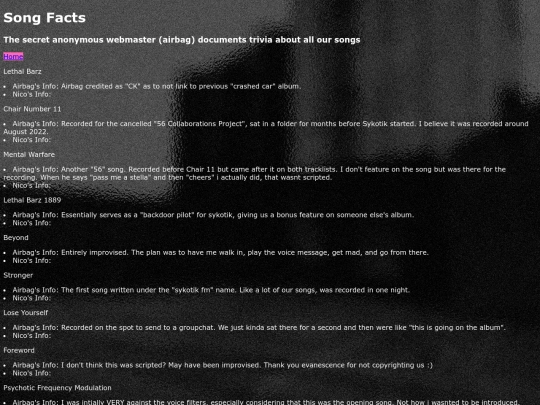 songinfo screenshot