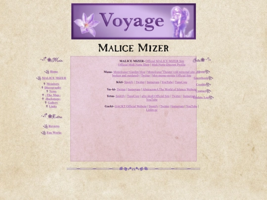 malicemizer/links screenshot