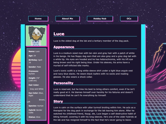 ocspage/luce screenshot
