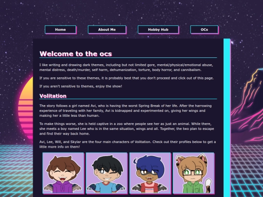 ocspage/ocs screenshot
