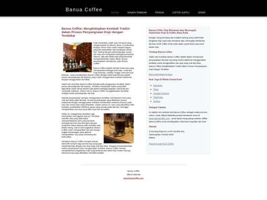 tentangbanuacoffee screenshot