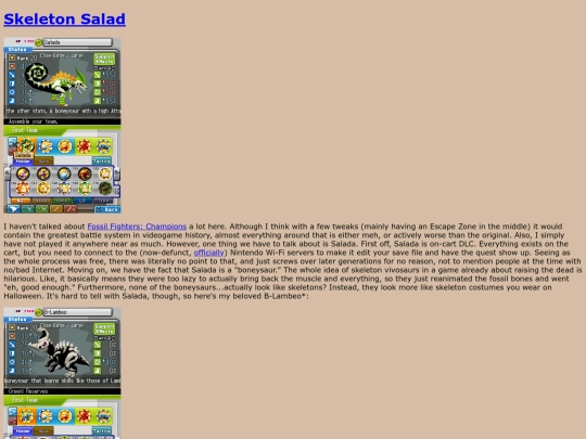 salad screenshot
