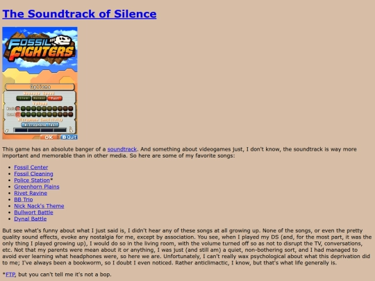 sound screenshot