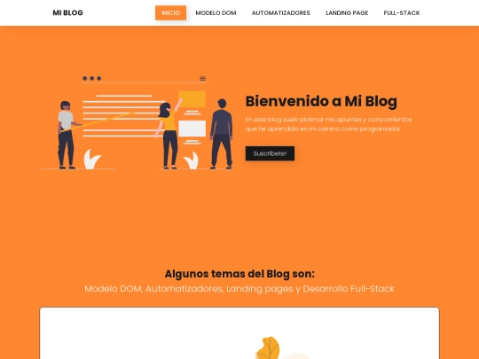 blog screenshot