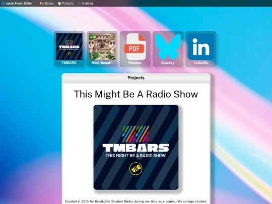 tmbars screenshot