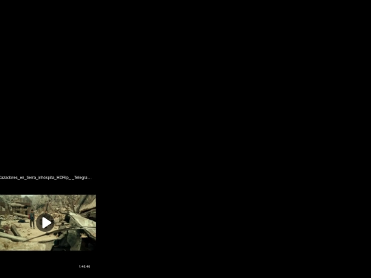 html de peli/cazadordetierra screenshot