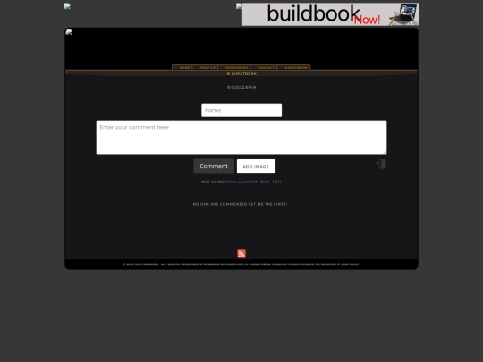 guestbook screenshot
