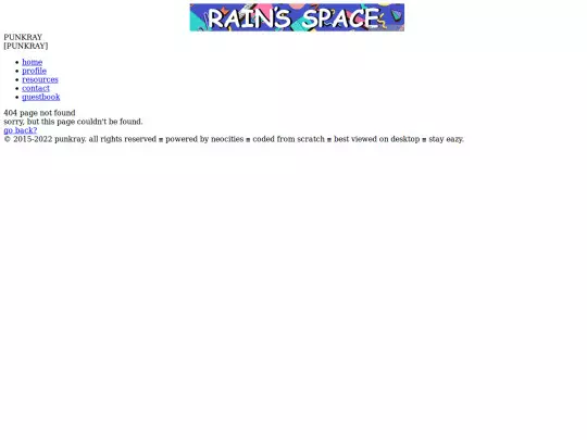profile/projects screenshot