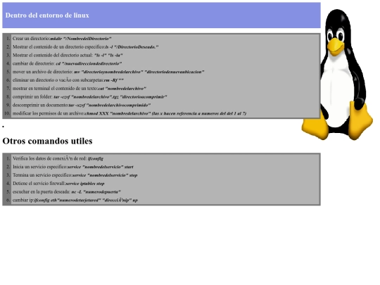 comand screenshot
