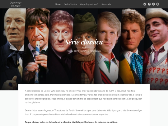 série classíca screenshot