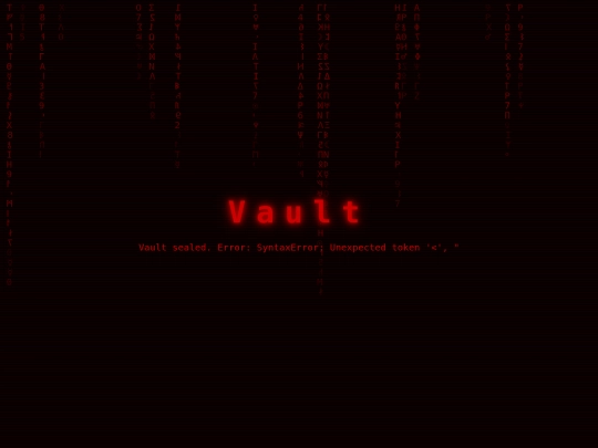 vault screenshot