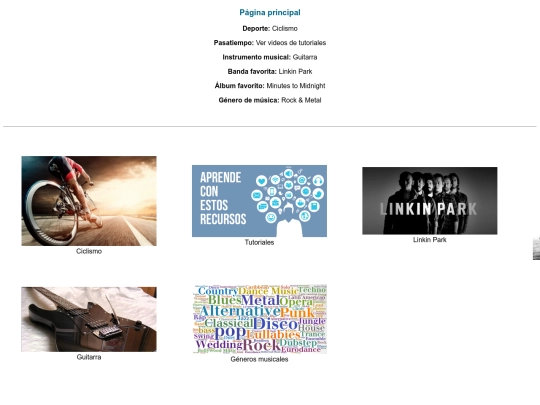 CVCSS/hobbies screenshot