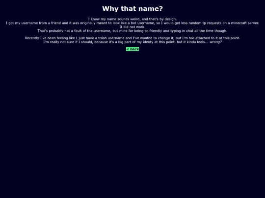 name screenshot