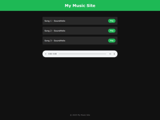 sound screenshot