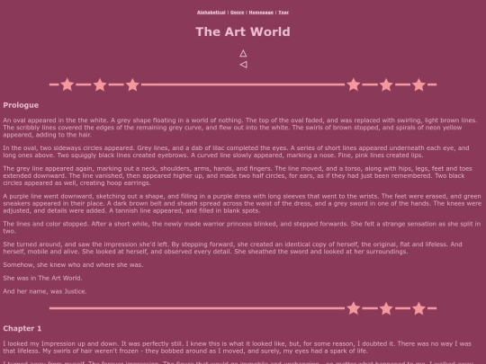 myportfolio/2016/theartworld screenshot
