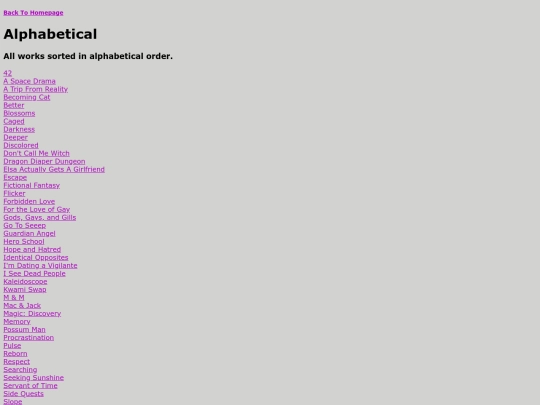 myportfolio/sortby/alphabetical screenshot