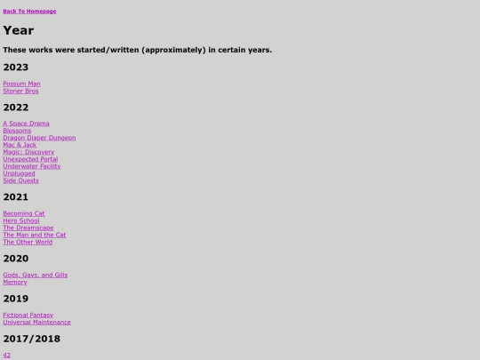 myportfolio/sortby/year screenshot